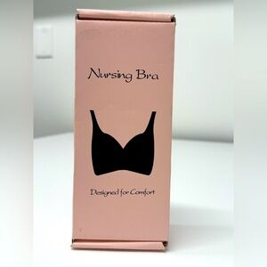 Comfort Nursing Bra - Black NIB